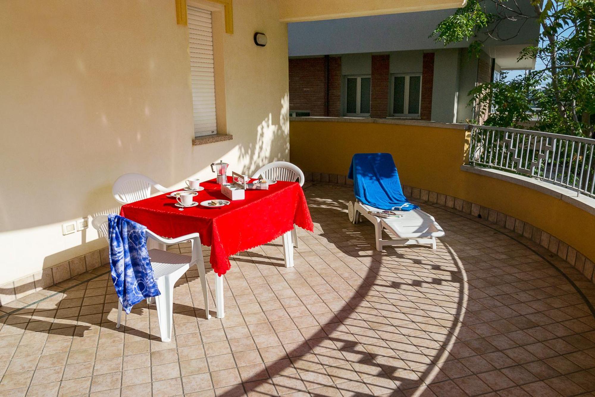 Residenza Raggio Apartment ริชโชเน ภายนอก รูปภาพ